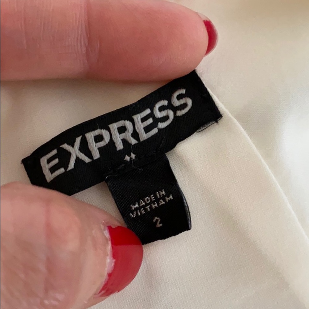 Express windowpane pencil skirt - Picture 3 of 4